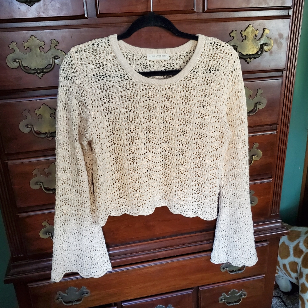 Spell Road to Paradise Knit Crop Top M